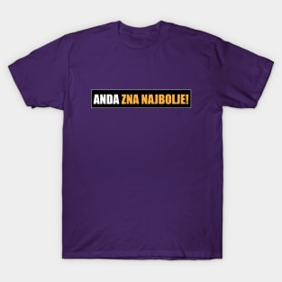 Anda zna najbolje! T-Shirt